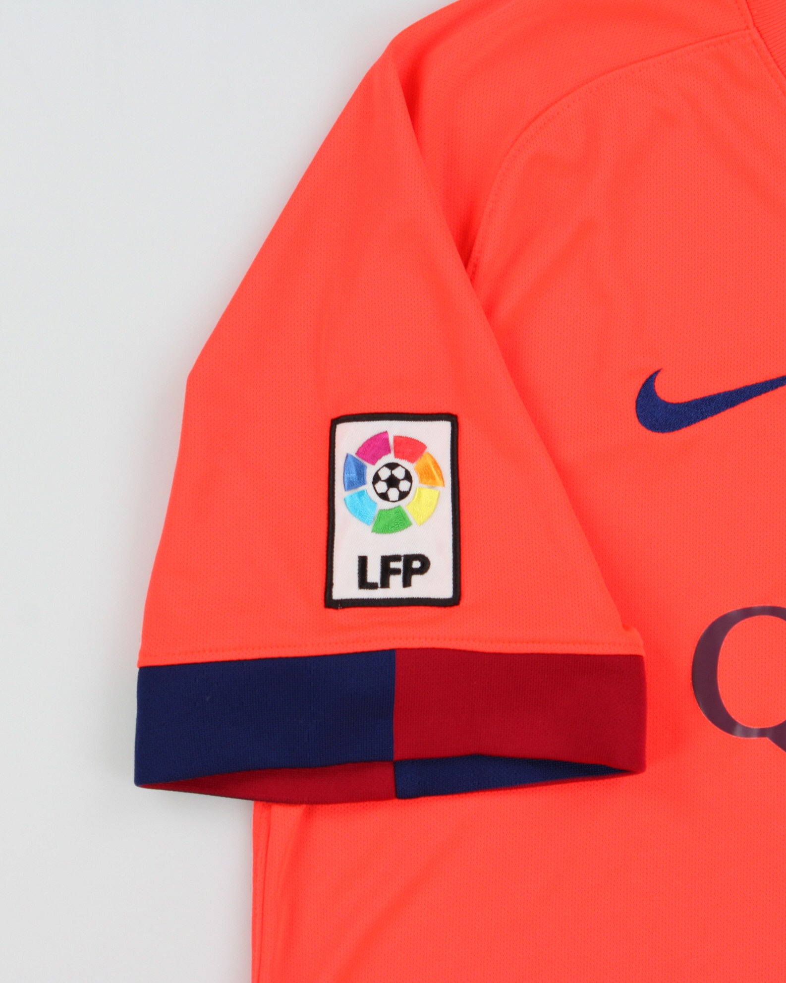 2014-15 Nike Barcelona FC Dri-Fit Short Sleeve Away Football Shirt - L