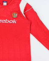 Vintage 2003-04 Reebok Southall United FC CCFLA Long Sleeve Home Football Shirt - M