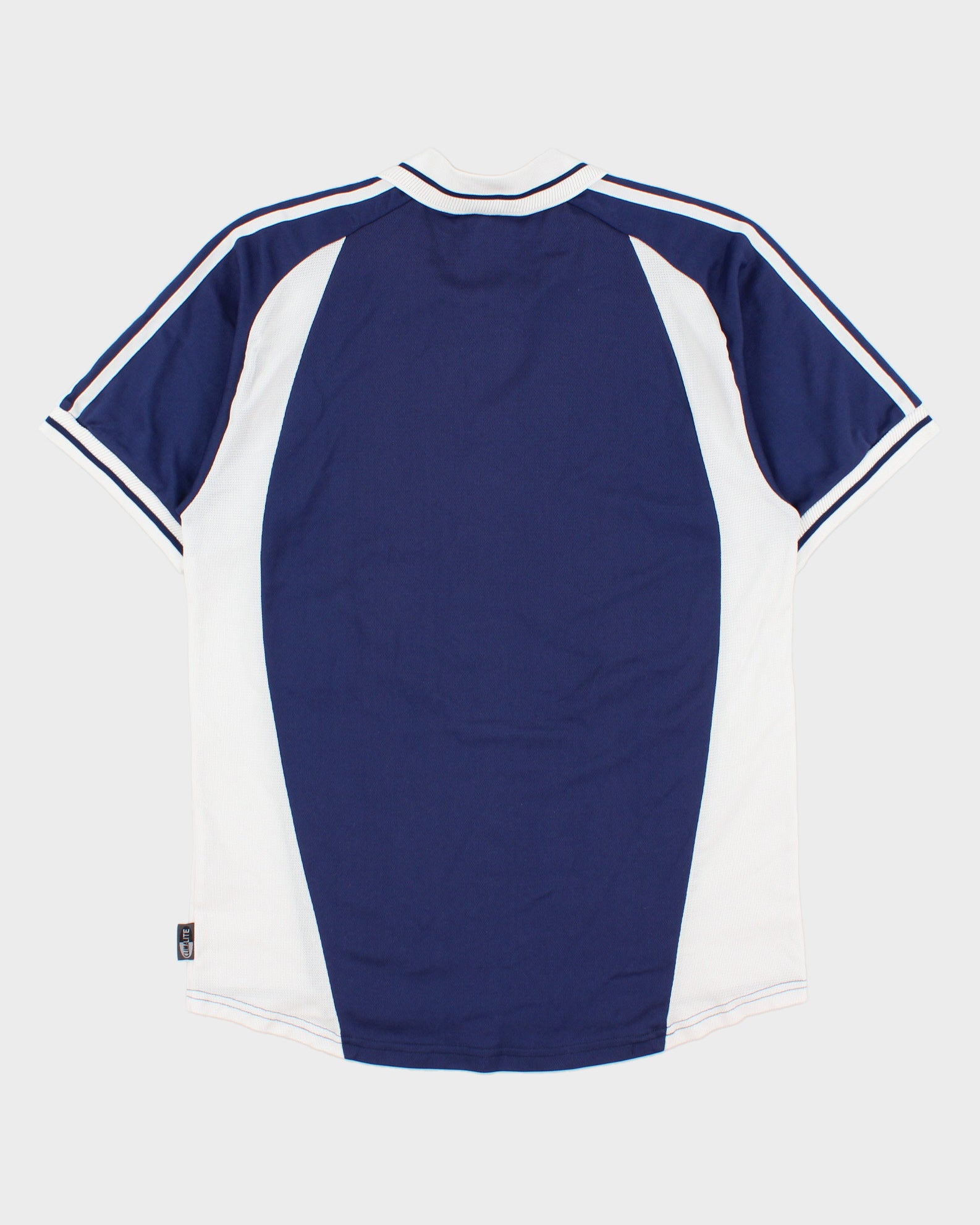 Vintage 2000 Adidas Embroidered Climalite Short Sleeve Collared Football Shirt - L