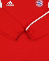 2014-15 Adidas Bayern Munich FC Climacool Fleece Lined Long Sleeve Football Training Sweatshirt - L