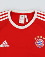 2014-15 Adidas Bayern Munich FC Climacool Fleece Lined Long Sleeve Football Training Sweatshirt - L