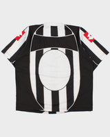 Vintage 2002-03 Lotto Juventus FC Short Sleeve Home Football Shirt - XXL