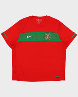 2010-11 Nike Portugal Fifa World Cup Dri-Fit Short Sleeve Home Football Shirt - XXL