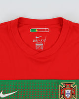 2010-11 Nike Portugal Fifa World Cup Dri-Fit Short Sleeve Home Football Shirt - XXL