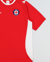 2012 Umbro England International Template Short Sleeve Football Shirt - L
