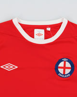 2012 Umbro England International Template Short Sleeve Football Shirt - L