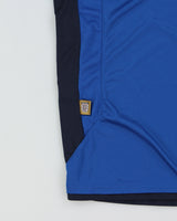 Vintage 2006-07 Umbro England Quarter-Zip Short Sleeve Football Training Shirt - XL