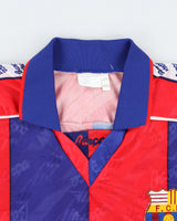 Vintage 1993-94 Barcelona FC Unofficial Short Sleeve Home Football Shirt - XL