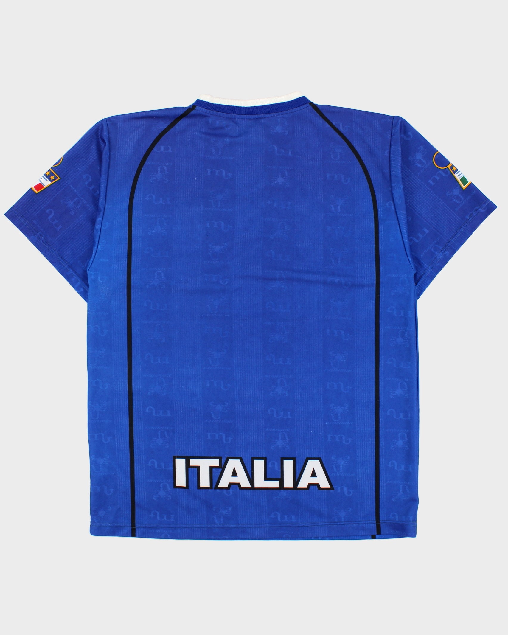 Vintage 1998-99 Italy Unofficial Short Sleeve Home Football Shirt - XL