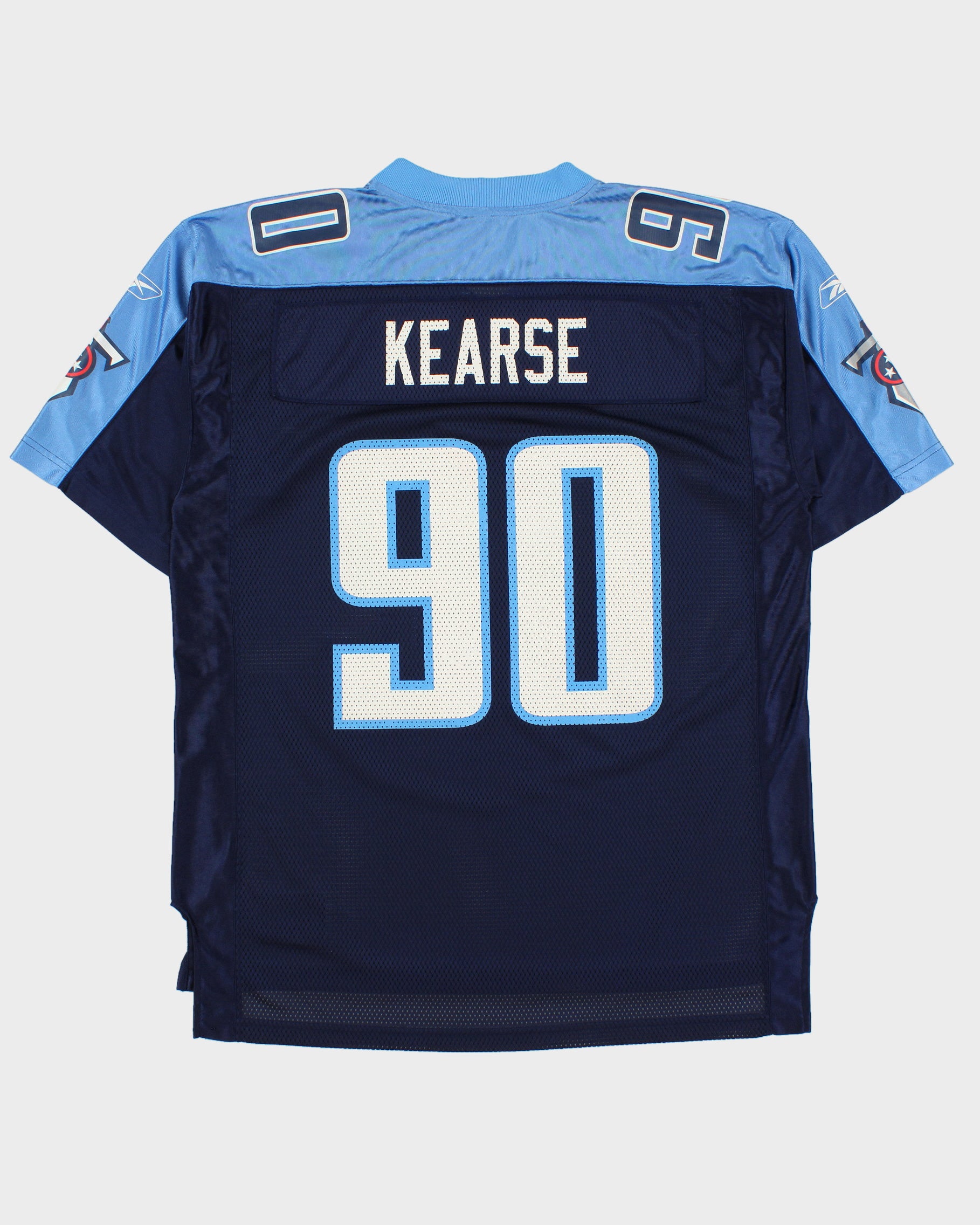 Vintage 2002-04 Reebok Tennessee Titans Kearse #90 NFL Equipment Home Jersey - L