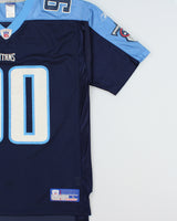 Vintage 2002-04 Reebok Tennessee Titans Kearse #90 NFL Equipment Home Jersey - L