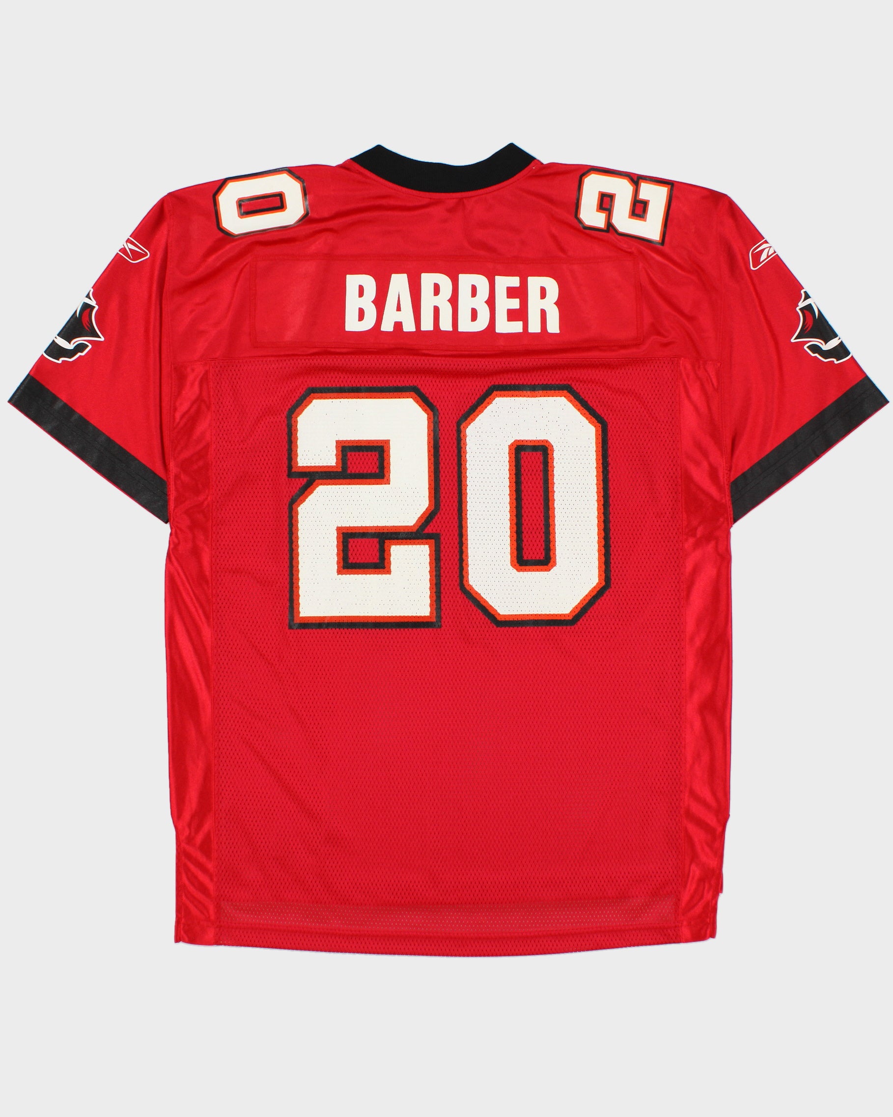 Vintage 2002-04 Reebok Tampa Bay Buccaneers Ronde Barber #20 NFL Equipment Home Jersey - L