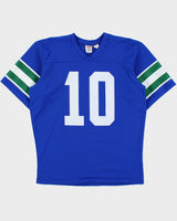 Vintage 1978-80 Seattle Seahawks Jim Zorn #10 Rawlings Paint Press Made In USA NFL Home Jersey - L