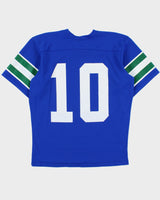 Vintage 1978-80 Seattle Seahawks Jim Zorn #10 Rawlings Paint Press Made In USA NFL Home Jersey - L