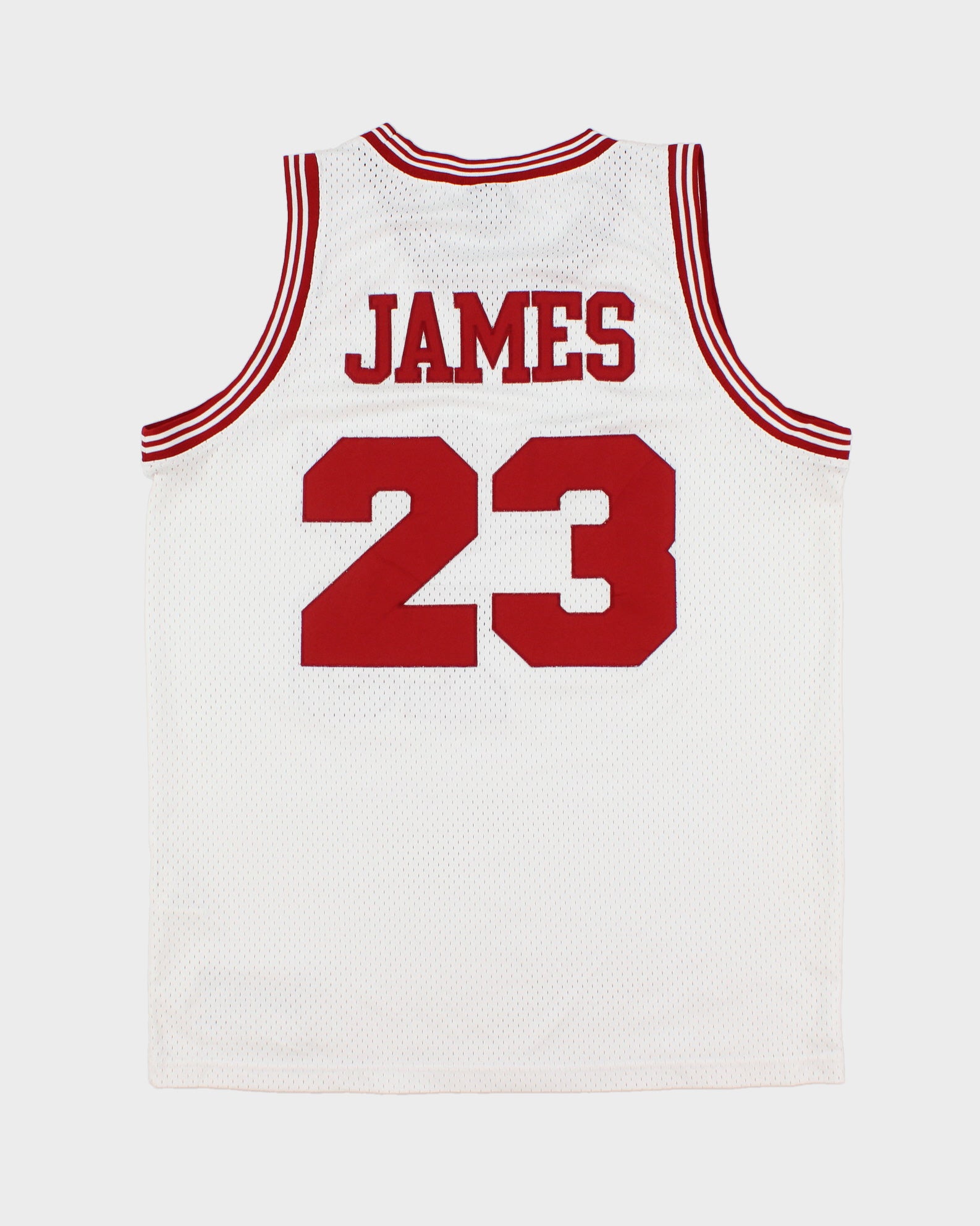 Vintage 2004-05 Nike Team Cleveland Cavaliers Lebron James #23 NBA Stitched Length +2 Home Jersey - L