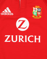 Vintage 2005 Adidas British &amp; Irish Lions Rugby Union Climacool Short Sleeve Rugby Shirt - S