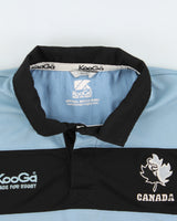 Vintage 2006 Kooga Canada Official Match Short Sleeve Away Rugby Shirt - XL