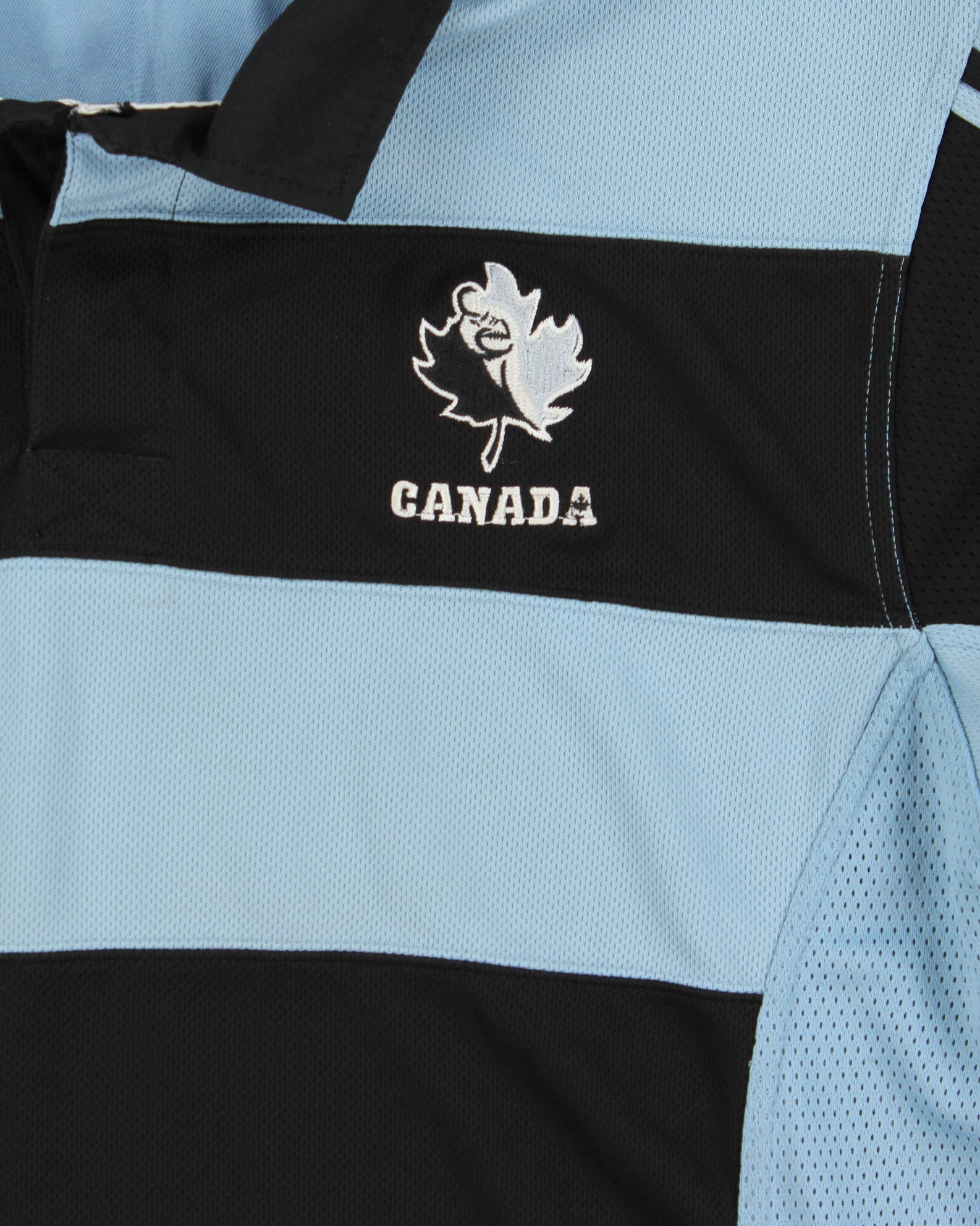 Vintage 2006 Kooga Canada Official Match Short Sleeve Away Rugby Shirt - XL