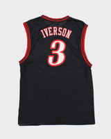 Vintage 2002-04 Reebok Philadelphia 76ers Allen Iverson NBA Away Basketball Jersey - L