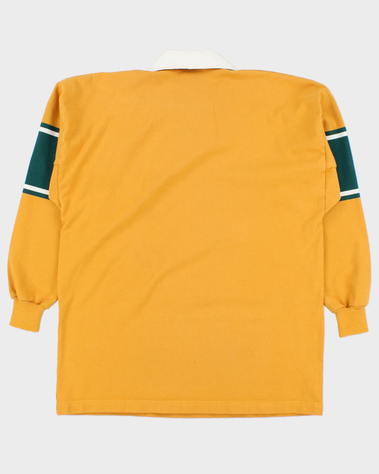 Vintage 2004-05 Canterbury Wallabies Rugby Union Australia Long Sleeve Home Rugby Shirt - XL