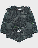 Vintage Y2K 00s Monster Energy MX Long Sleeve Motocross Jersey - L