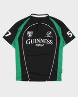 Vintage Guinness Dublin Ireland Short Sleeve Rugby Shirt - M