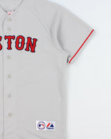 Vintage 2002-04 Majestic Boston Red Rox Manny Ramirez #24 MLB Away Baseball Jersey - L