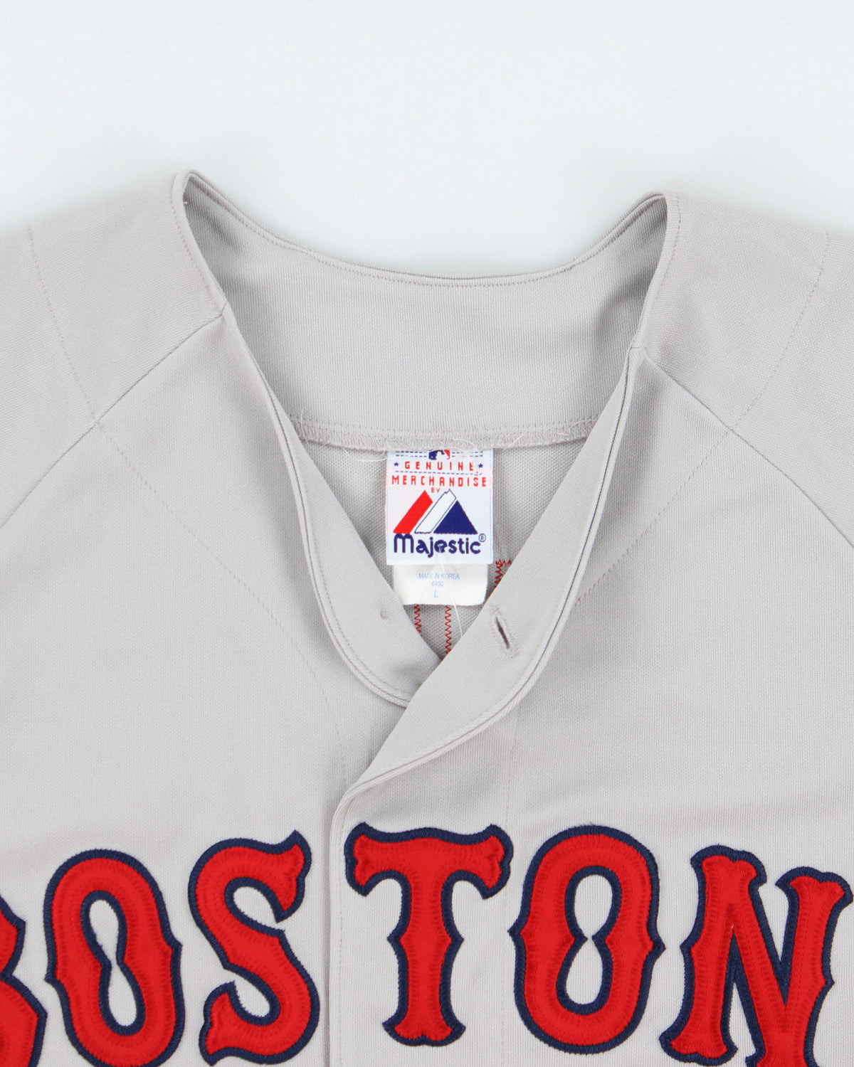 Vintage 2002-04 Majestic Boston Red Rox Manny Ramirez #24 MLB Away Baseball Jersey - L