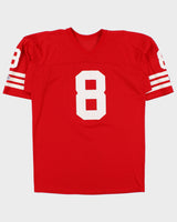 Vintage 1990s Champion San Francisco 49ers Steve Young #8 Legacy NFL Home Jersey - L