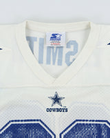 Vintage 1995 Starter Dallas Cowboys E. Smith #22 NFL Home Jersey - L