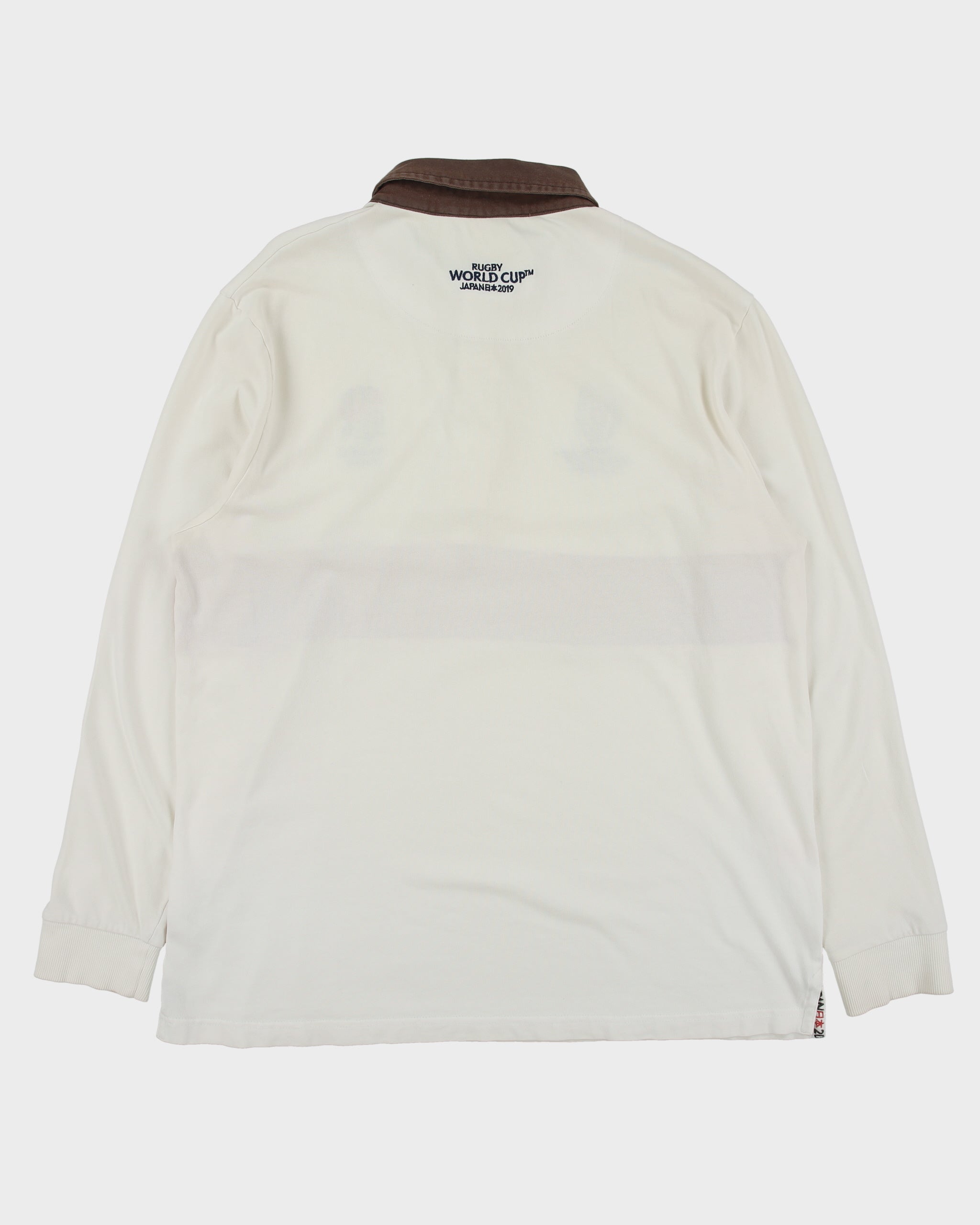 England Rugby 2019 Japan World Cup Long Sleeve Supporters Shirt - L