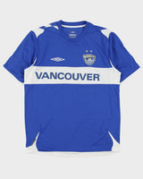 Vintage 2007-08 Umbro Vancouver Whitecaps FC Short Sleeve Football Away Shirt - M