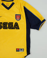 Vintage 1999-01 Nike Arsenal FC Short Sleeve Football Away Shirt - S