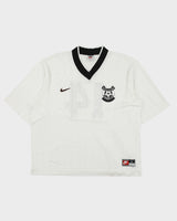 Vintage 1998 Nike British Columbia Soccer Assoc. Check Knit Made In USA Short Sleeve Football Shirt - L