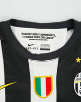 2012-13 Nike Juventus FC Dri-Fit Short Sleeve Home Football Shirt - L