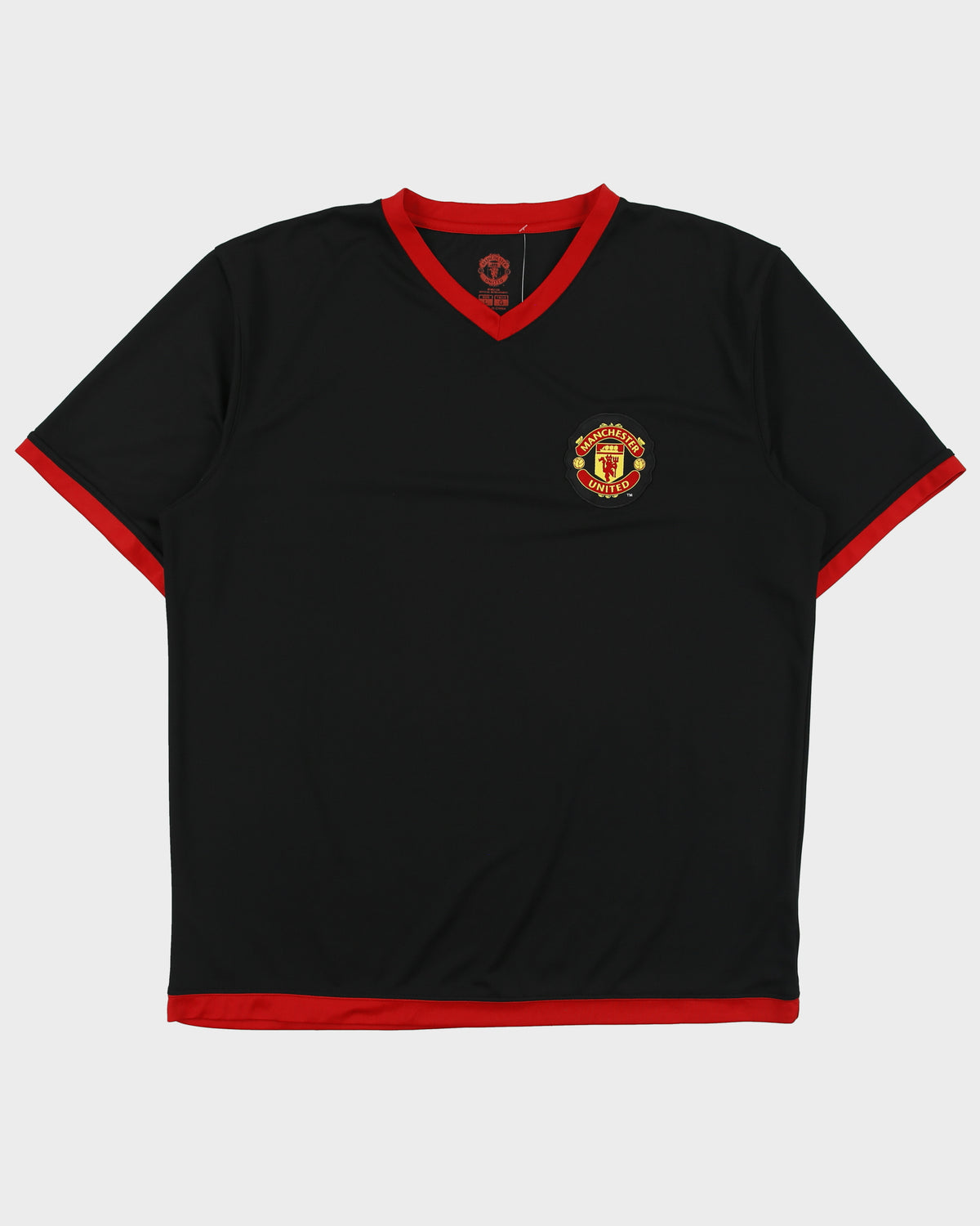 Vintage Y2K 00s Manchester United FC Short Sleeve Supporters Football Shirt - L