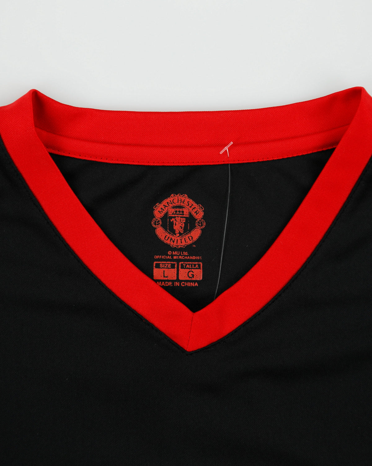 Vintage Y2K 00s Manchester United FC Short Sleeve Supporters Football Shirt - L