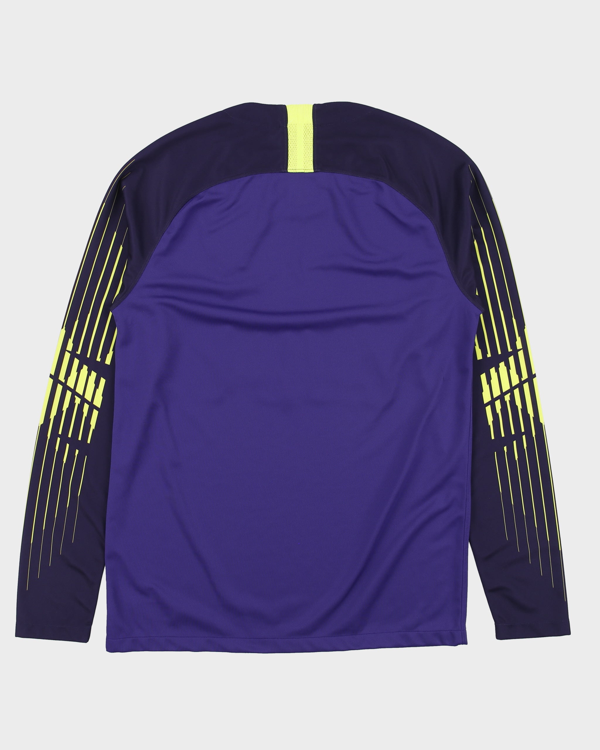 2018-19 Nike Tottenham Hotspur FC Dri-Fit Long Sleeve Goalkeeper Home Football Shirt - S