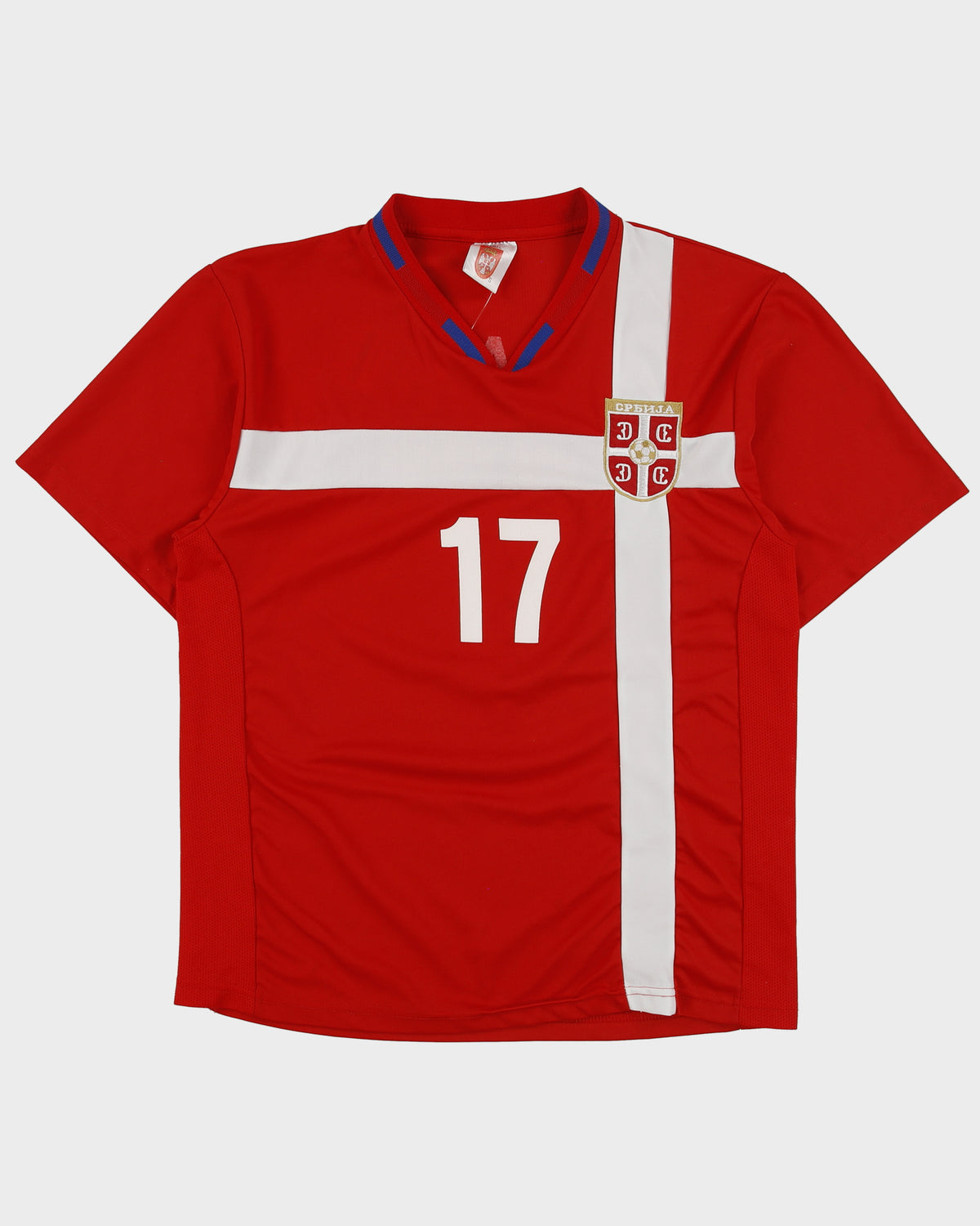 Vintage 2010-11 Serbia National Football Krasic #17 Supporters Home Shirt - S