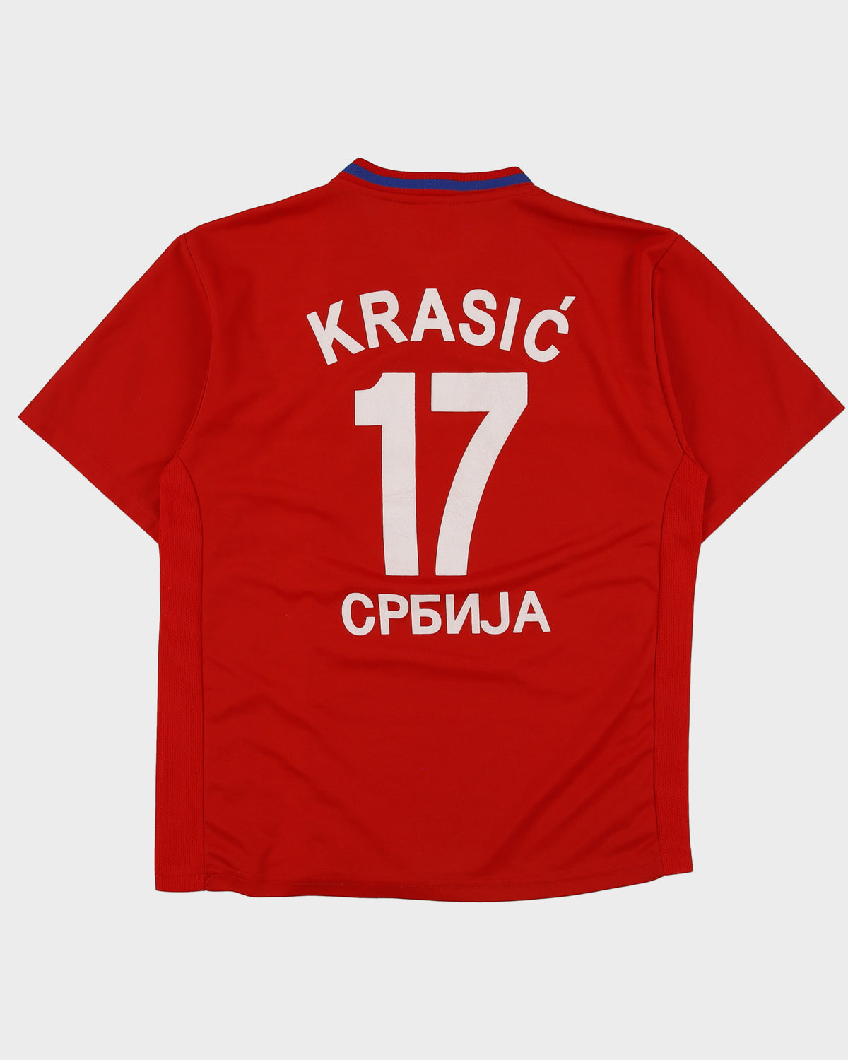 Vintage 2010-11 Serbia National Football Krasic #17 Supporters Home Shirt - S