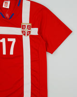 Vintage 2010-11 Serbia National Football Krasic #17 Supporters Home Shirt - S
