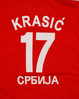 Vintage 2010-11 Serbia National Football Krasic #17 Supporters Home Shirt - S