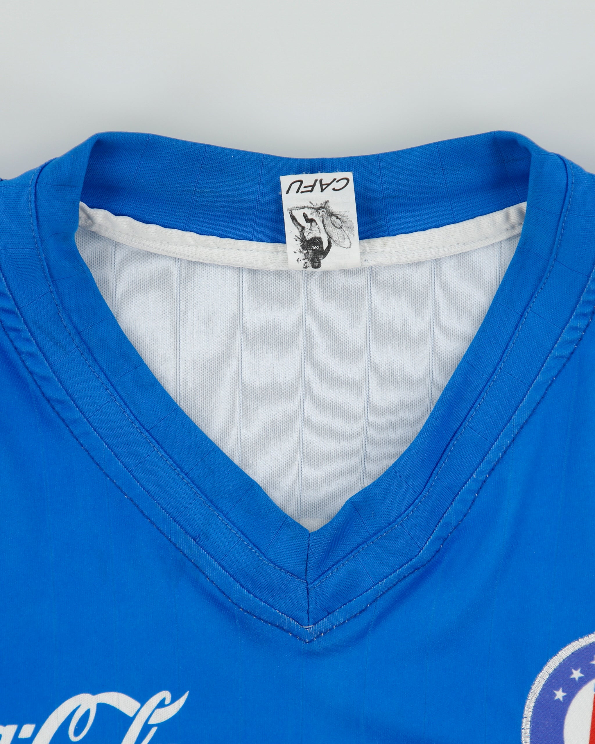 Vintage 2006-08 Deportivo Cruz Azul FC Mexico Liga MX Long Sleeve Supporters Home Football Shirt - XL