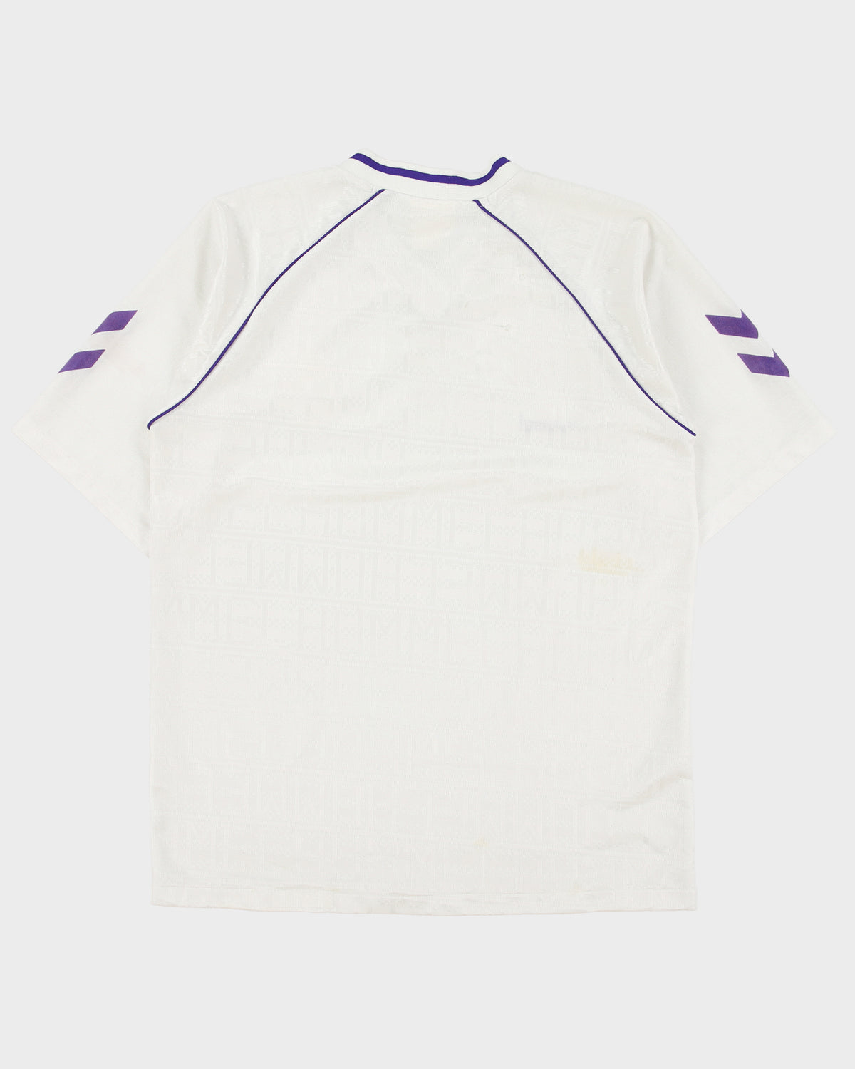 Vintage 1990-91 Hummel Real Madrid CF Home Football Shirt - XXL