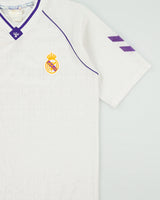 Vintage 1990-91 Hummel Real Madrid CF Home Football Shirt - XXL