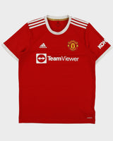 2021-22 Adidas Manchester United FC Ronaldo #7 Home Football Shirt - L