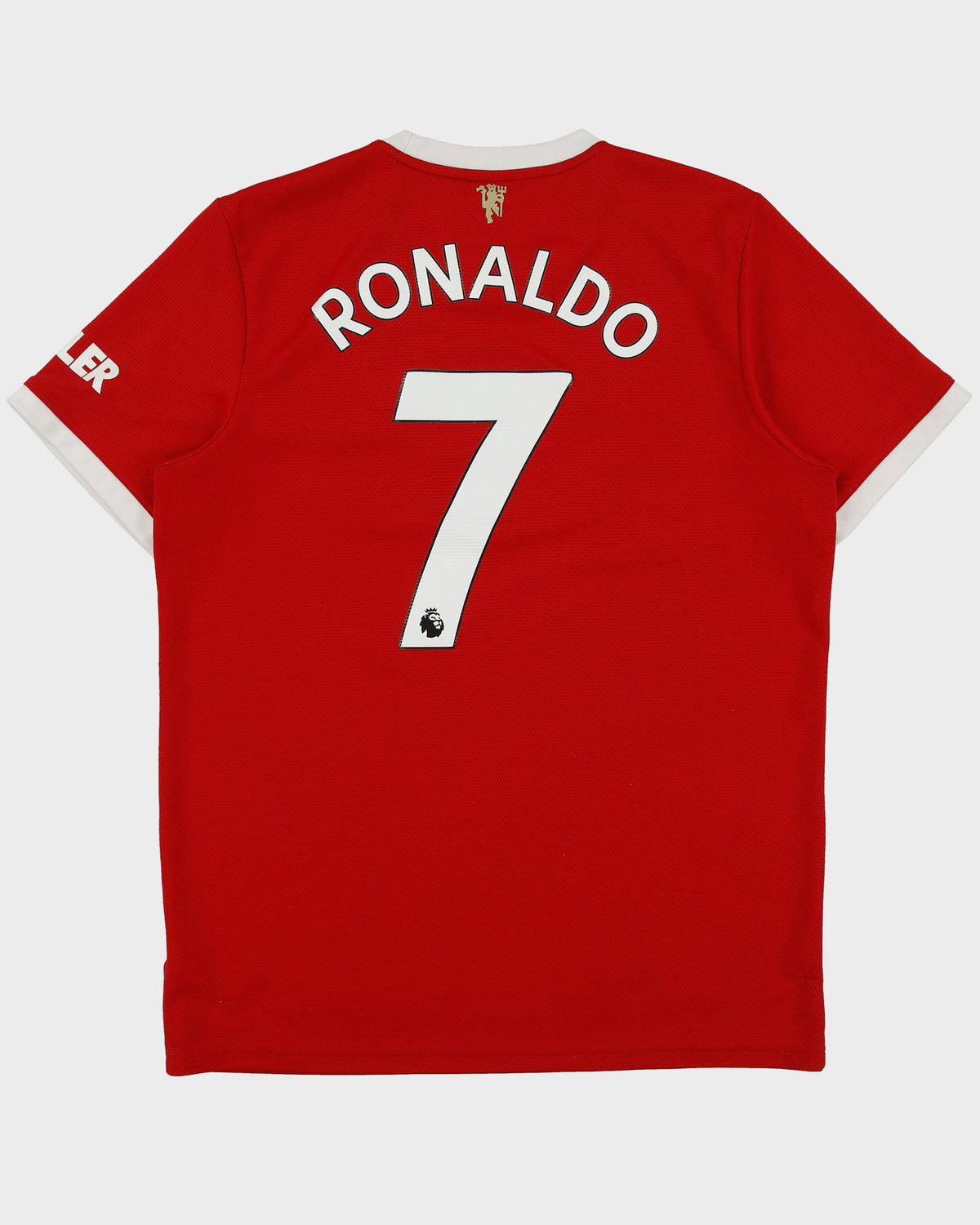 2021-22 Adidas Manchester United FC Ronaldo #7 Home Football Shirt - L