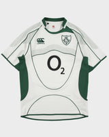 Vintage 2007-08 Canterbury Ireland Rugby Union Short Sleeve Away Shirt - L