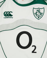 Vintage 2007-08 Canterbury Ireland Rugby Union Short Sleeve Away Shirt - L