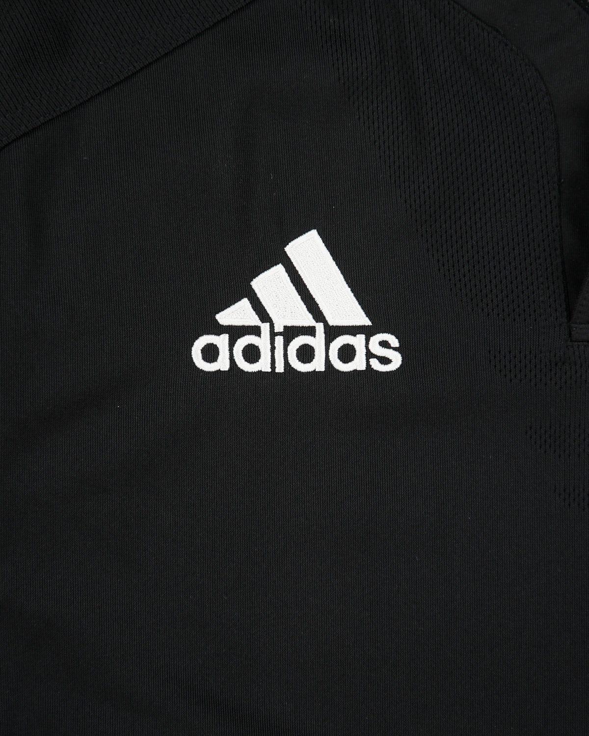 Vintage 2011-12 Adidas New Zealand Rugby Union ClimaCool Short Sleeve Home Shirt - L